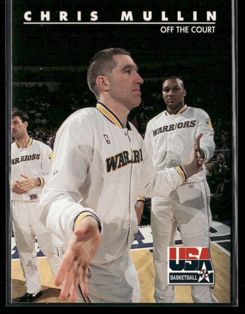 Chris Mullin Player Lot Bundle 10 Basketball Cards CM004 Warriors back