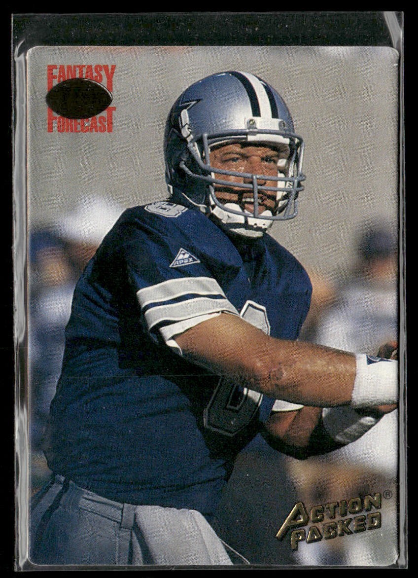 Troy Aikman Player Lot Bundle 10 Different Football Cards TA002 Cowboys back
