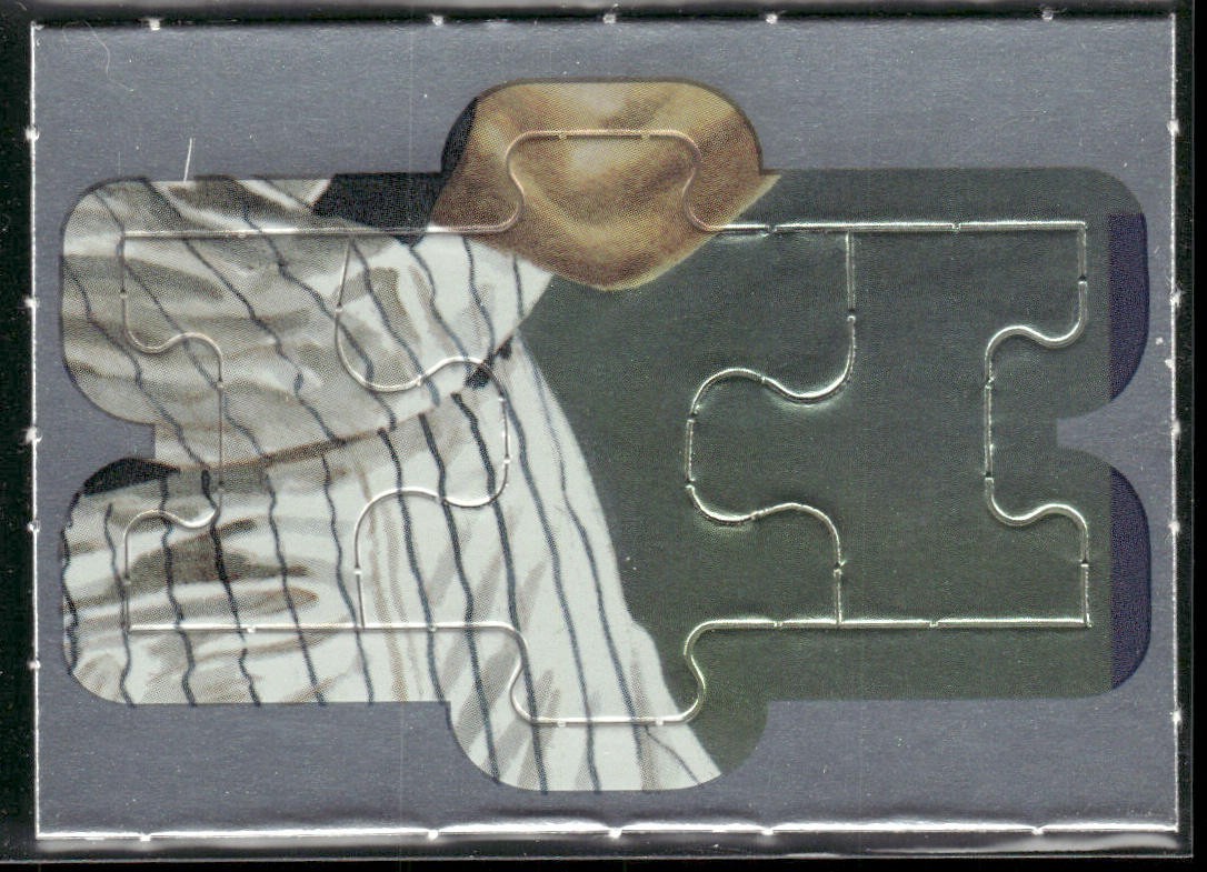 Puzzle Piece Lot Bundle 10 Different Baseball Cards P008 back