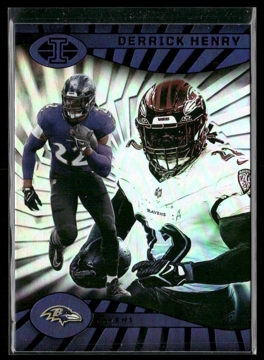 Derrick Henry Player Lot Bundle 10 Different Football Cards DH001 Titans Ravens back