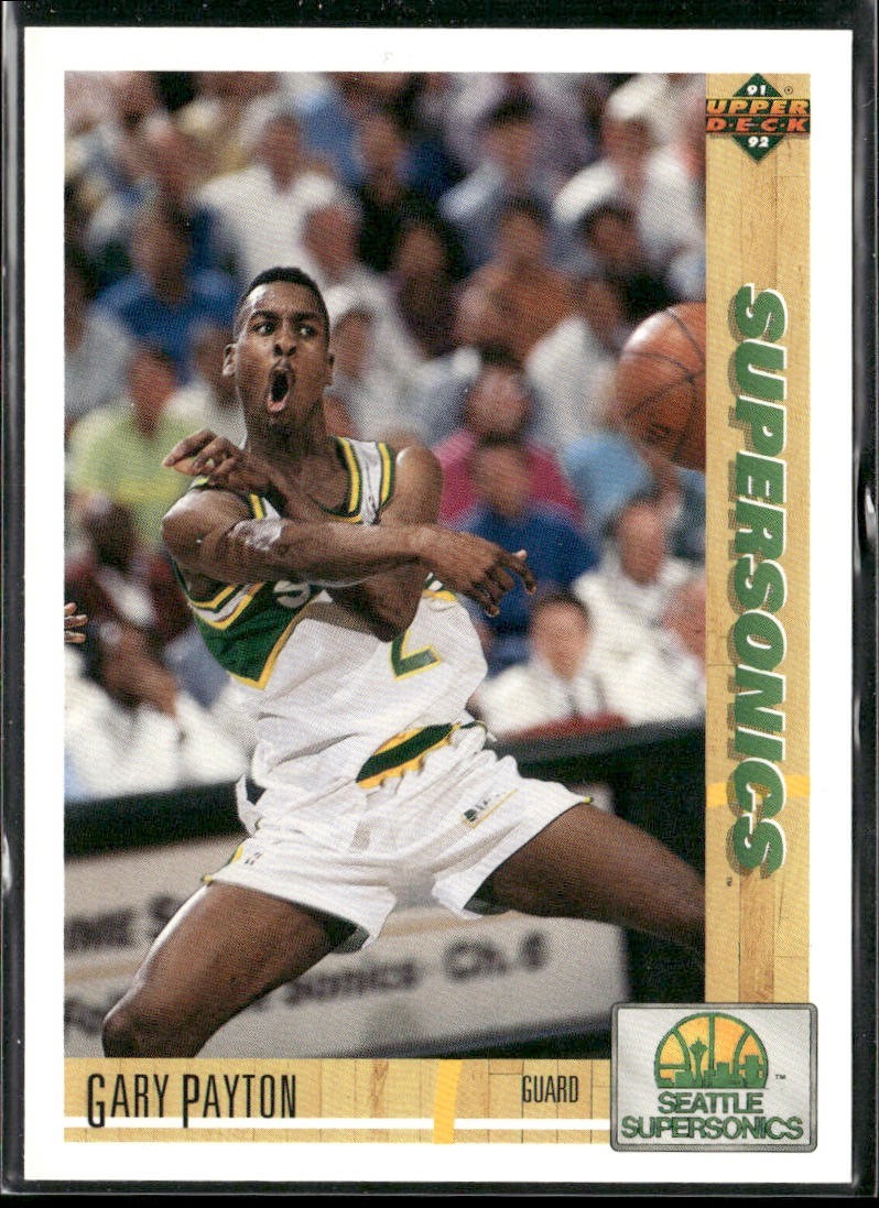 Gary Payton Player Lot Bundle 10 Basketball Cards GP003 Supersonics front