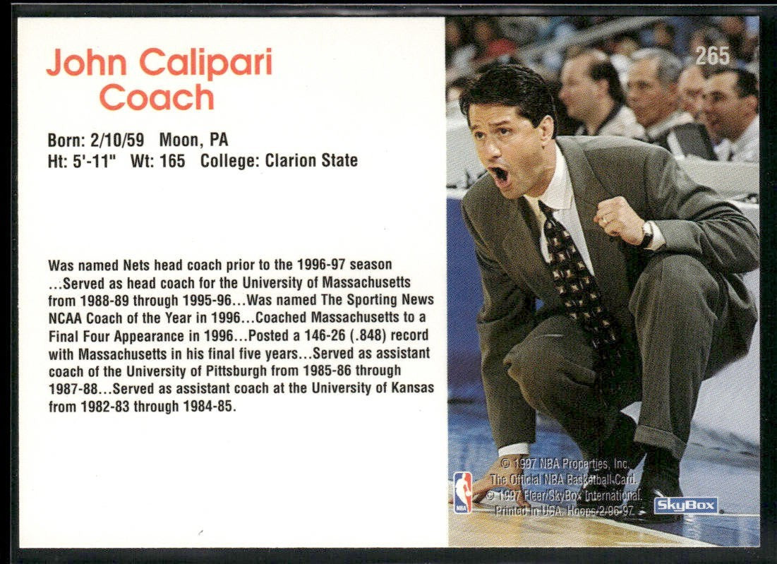NBA Coaches Lot Bundle 10 Basketball Cards C009 Various Teams back