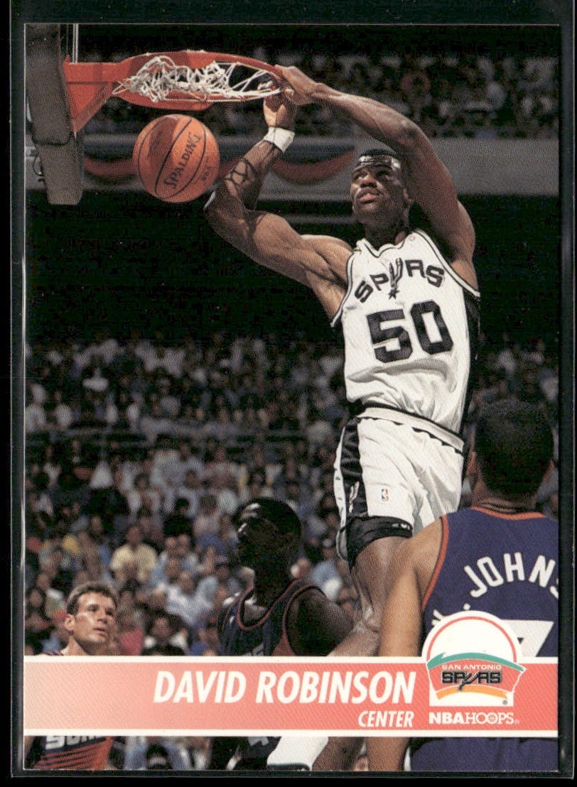 David Robinson Player Lot Bundle 10 Basketball Cards DR004 Spurs back