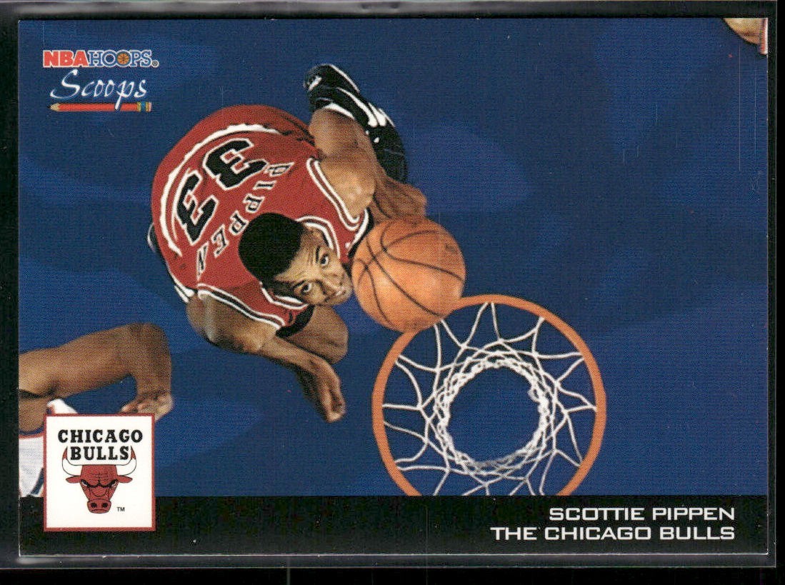 Scottie Pippen Player Lot Bundle 10 Basketball Cards SP001 Chicago Bulls back