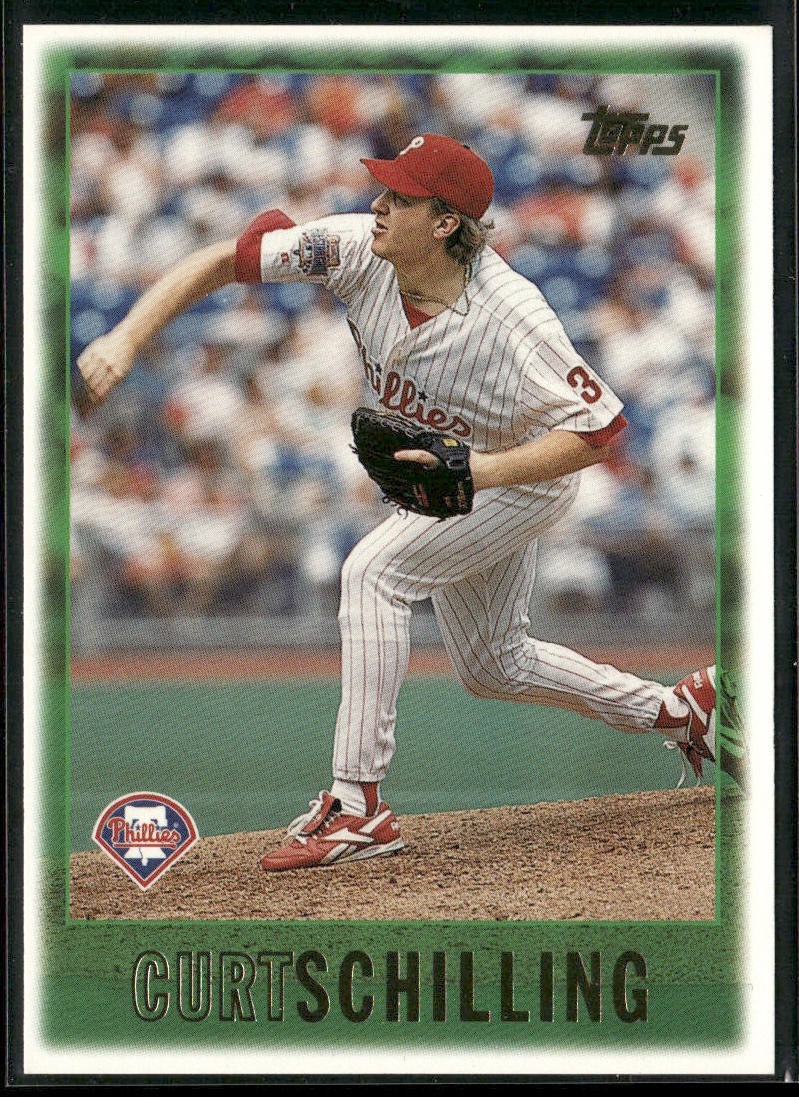Curt Schilling Player Lot Bundle 10 Different Baseball Cards CS001 Orioles back