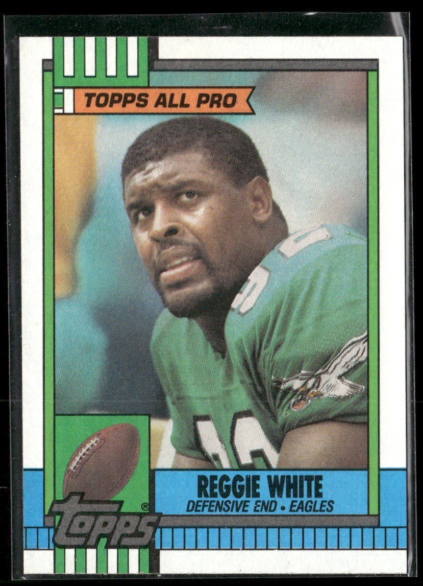Reggie White Player Lot Bundle 10 Different Football Cards RW002 Eagles Packers back