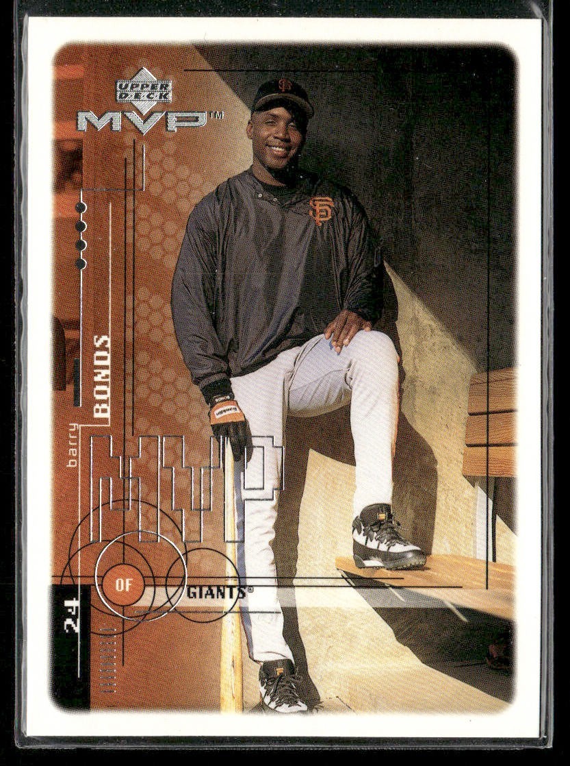 Barry Bonds Player Lot Bundle 10 Different Baseball Cards BB004 Giants Pirates back