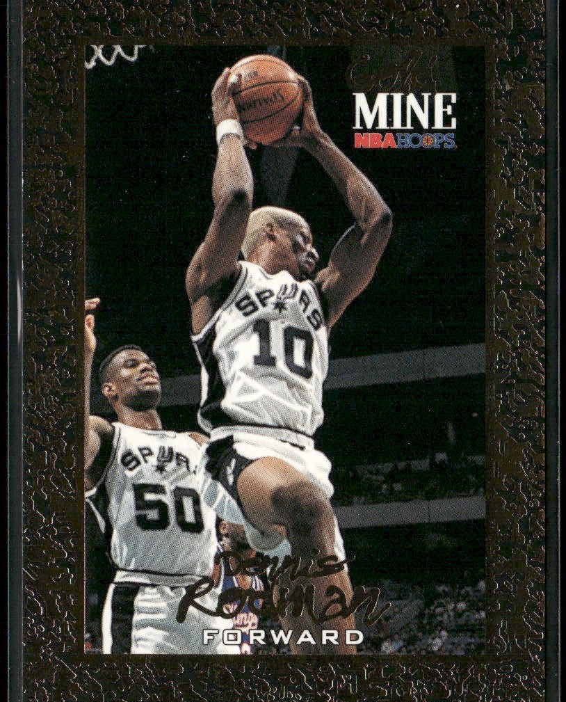 Dennis Rodman Player Lot Bundle 10 Basketball Cards DR001 Spurs Pistons Bulls back
