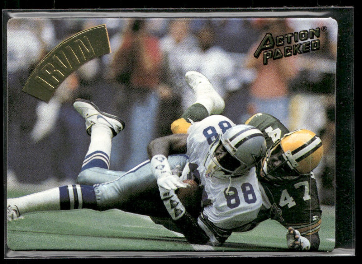 Michael Irvin Player Lot Bundle 10 Different Football Cards MI003 Cowboys back