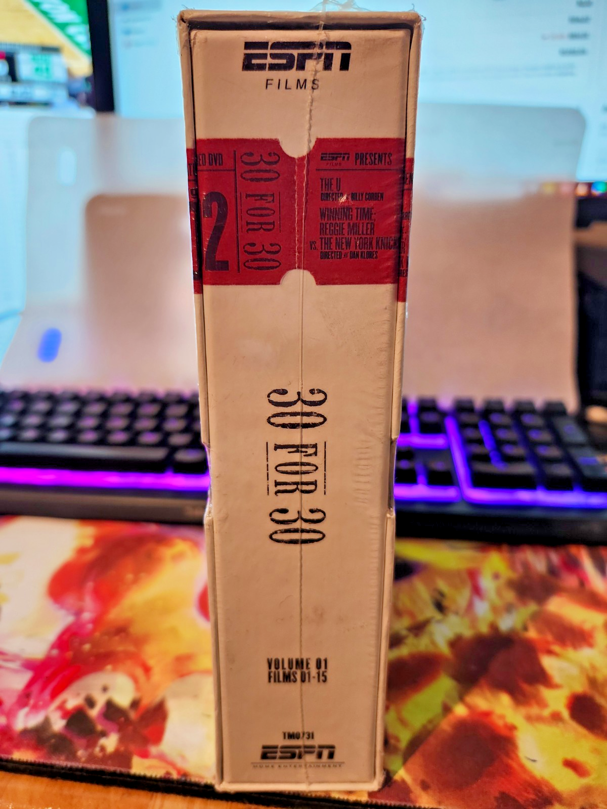 ESPN 30 for 30 Gift Set Collection | Volumes 1 & 2 DVD | Factory Sealed back