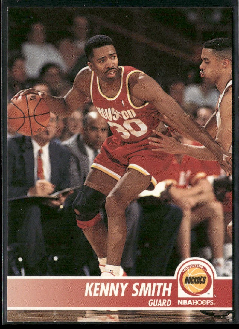 Kenny Smith Player Lot Bundle 10 Basketball Cards KS002 Rockets back