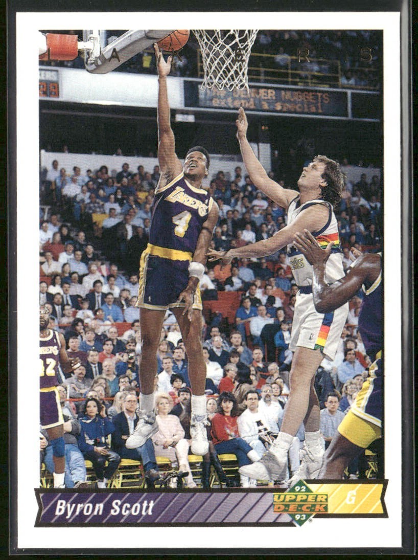 Byron Scott Player Lot Bundle 10 Different Basketball Cards BS001 Lakers Pacers back