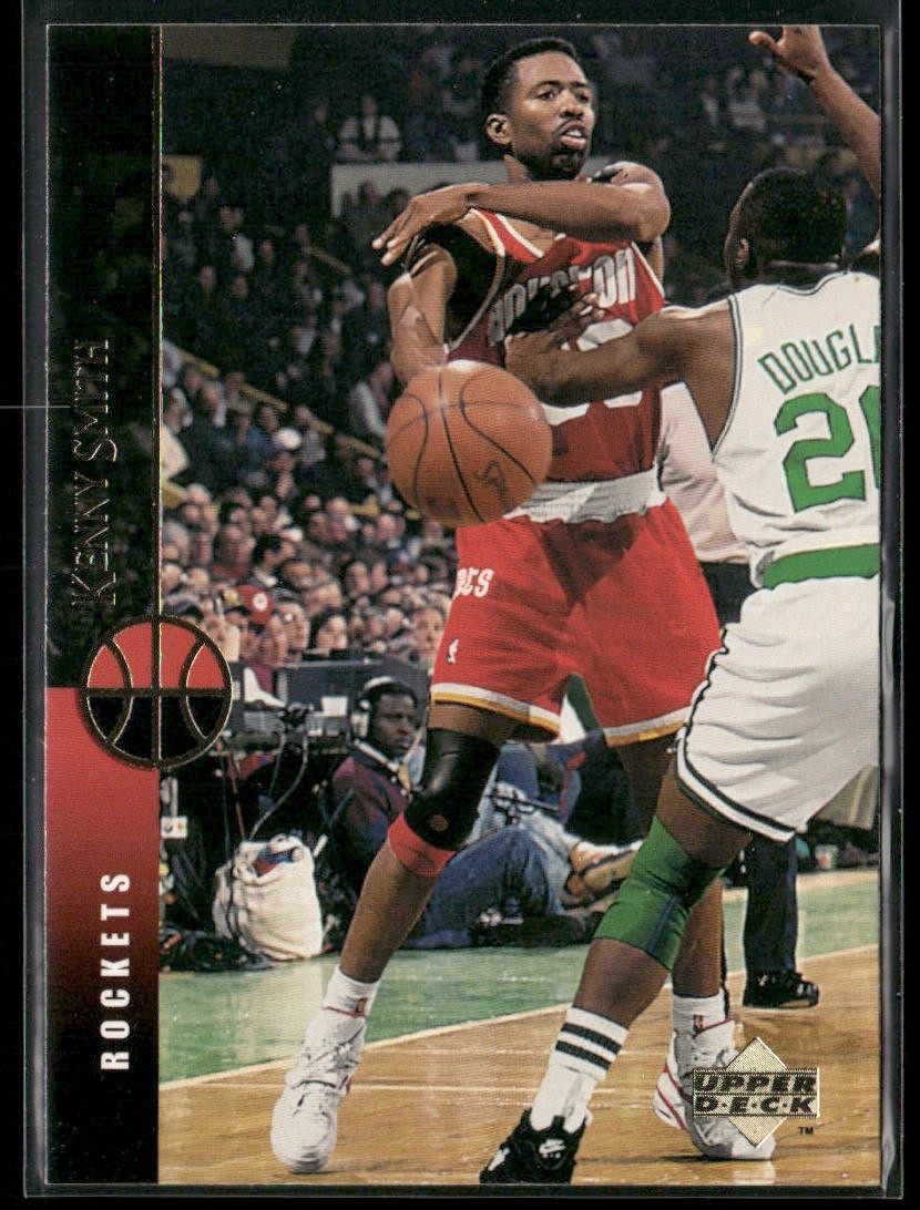 Kenny Smith Player Lot Bundle 10 Basketball Cards KS001 Rockets back