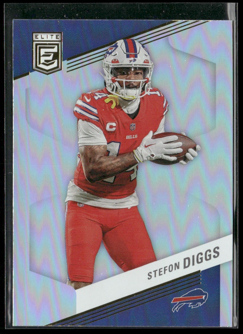 Stefon Diggs Player Lot Bundle 10 Different Football Cards SD002 Bills Vikings back