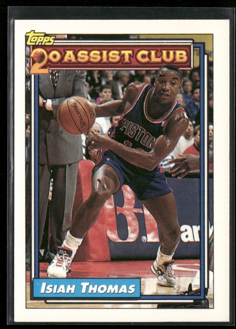 Isiah Thomas Player Lot Bundle 10 Basketball Cards IT001 Pistons back