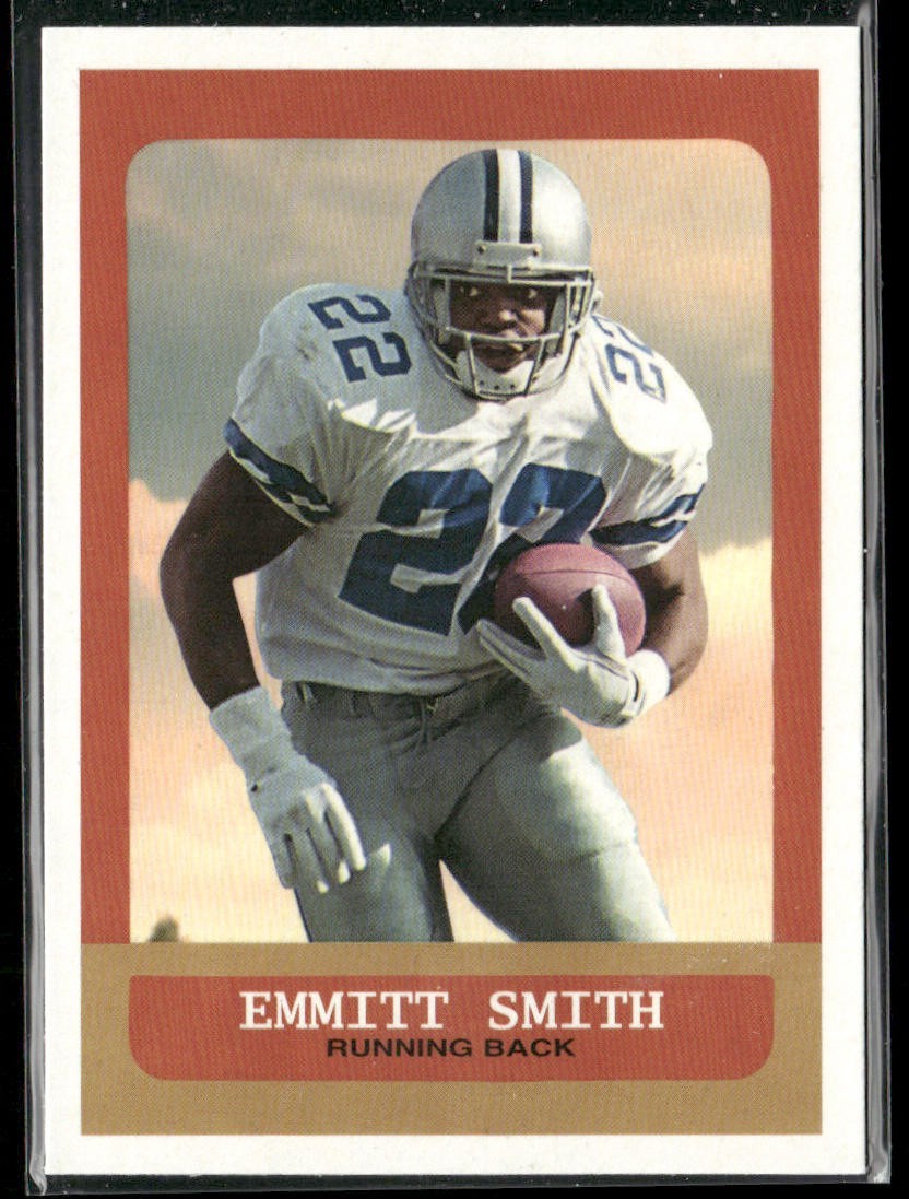 Emmitt Smith Player Lot Bundle 10 Different Football Cards ES001 Cowboys 1 RC back