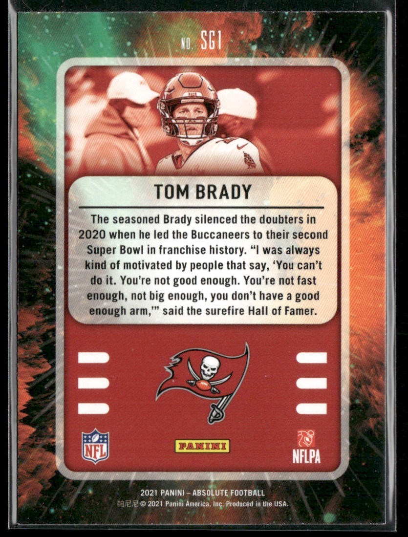 Tom Brady Player Lot Bundle 10 Different Football Cards TB001 Patriots back