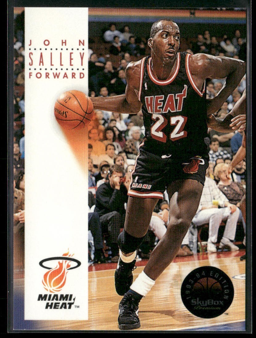 John Salley Player Lot Bundle 10 Basketball Cards JS004 Heat Pistons back