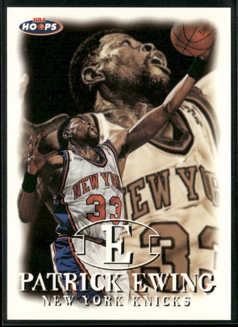 Patrick Ewing Player Lot Bundle 10 Basketball Cards PE004 New York Knicks back