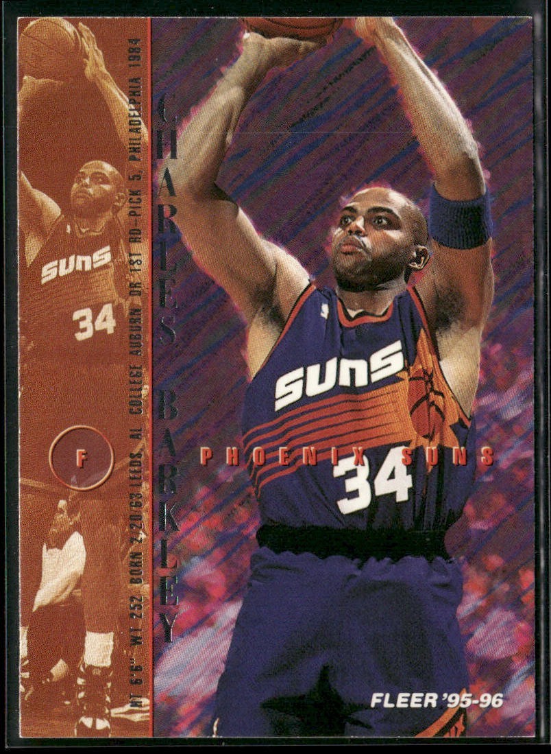 "Sir" Charles Barkley Player Lot Bundle 10 Basketball Cards CB003 Suns Sixers back