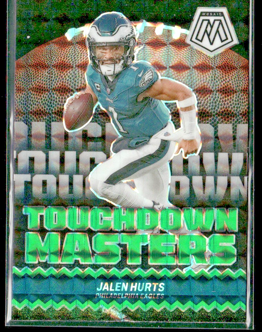 Jalen Hurts Player Lot Bundle 10 Different Football Cards JH004 Eagles front