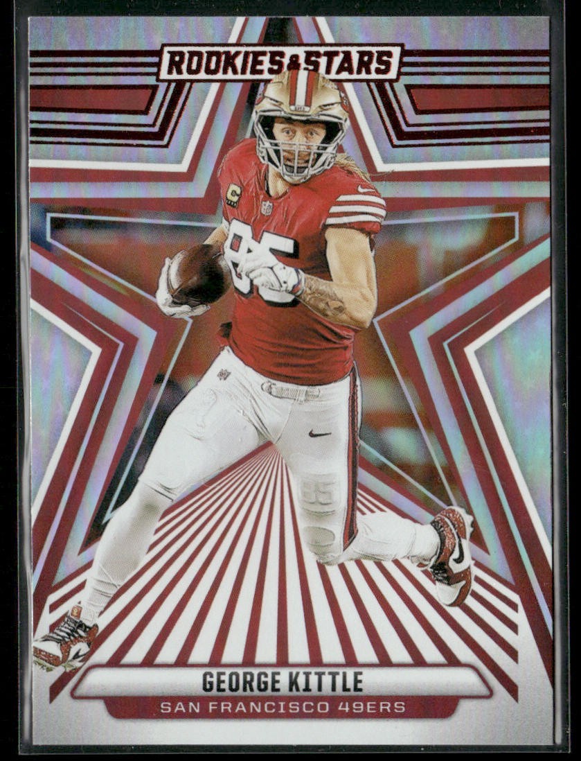 George Kittle Player Lot Bundle 9 Different Football Cards GK001 49ers back