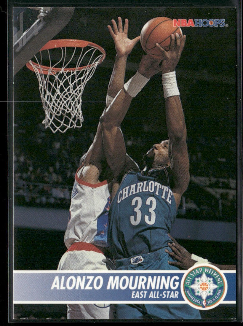 Alonzo Mourning Player Lot Bundle 10 Different Basketball Cards AM005 Heat back