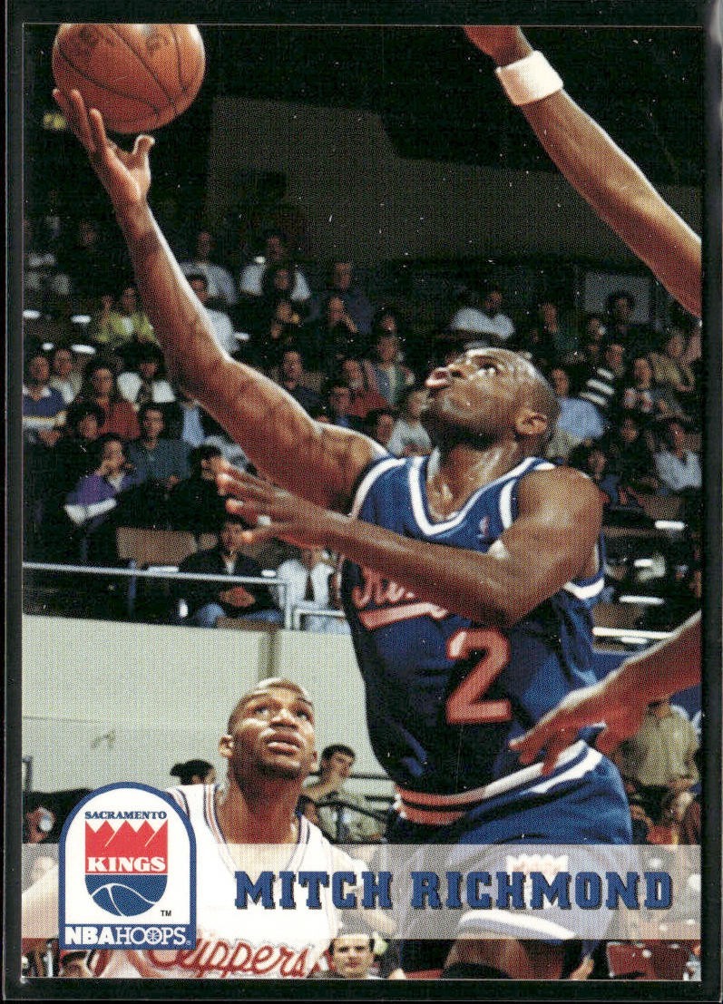 Mitch Richmond Player Lot Bundle 10 Basketball Cards MR001 Kings back