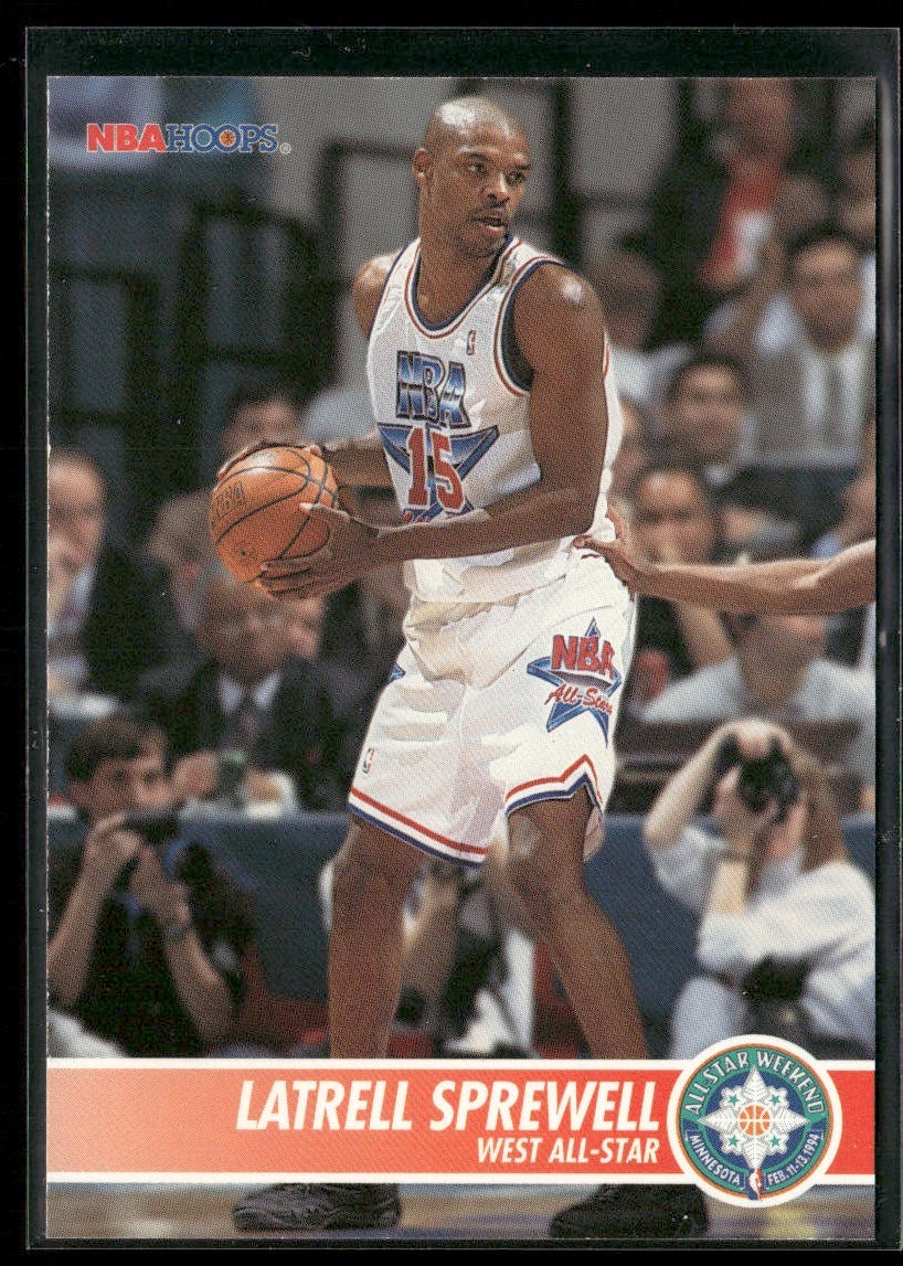 Latrell Sprewell Player Lot Bundle 10 Basketball Cards LS001 Warriors Knicks back