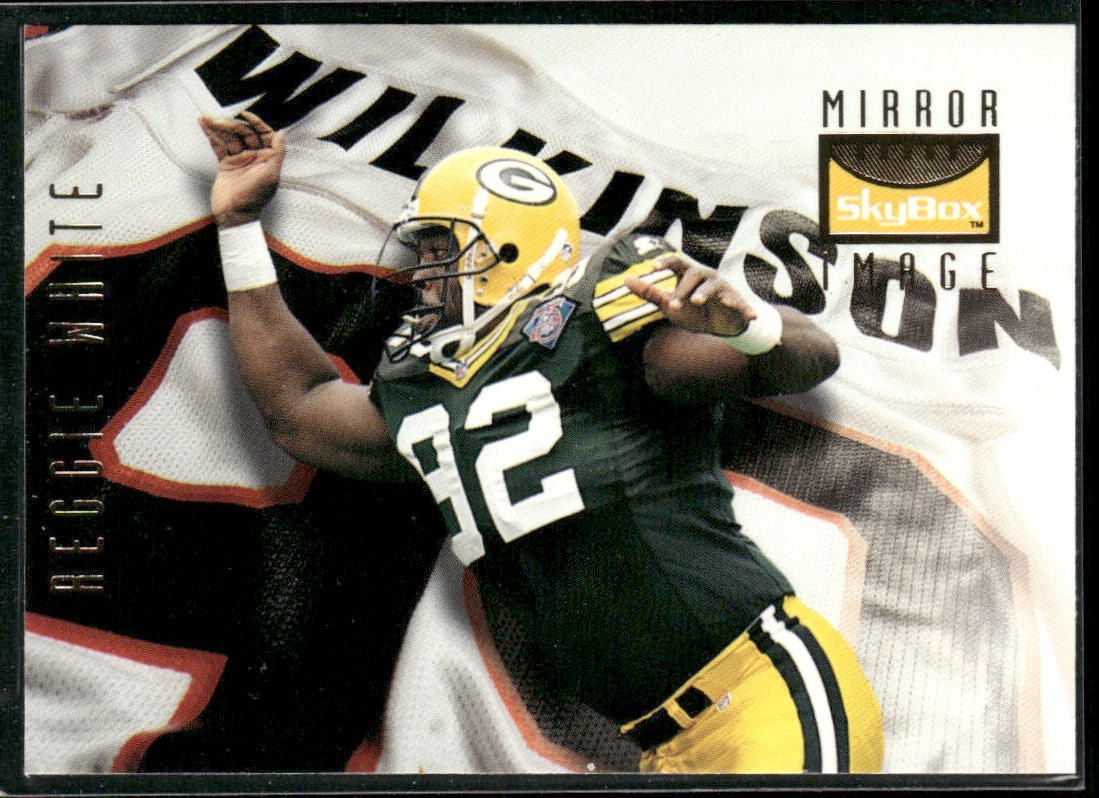 Reggie White Player Lot Bundle 10 Different Football Cards RW004 Eagles Packers back