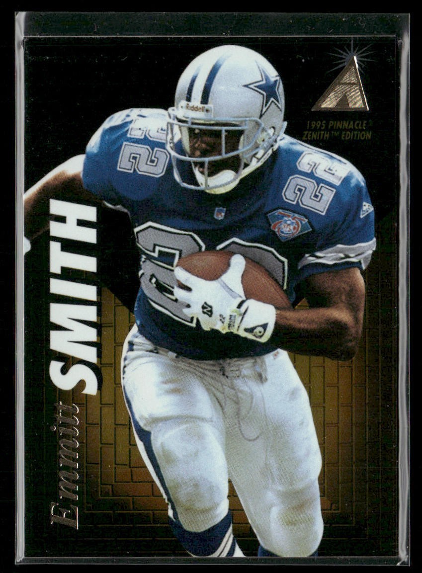 Emmitt Smith Player Lot Bundle 10 Different Football Cards ES002 Cowboys back