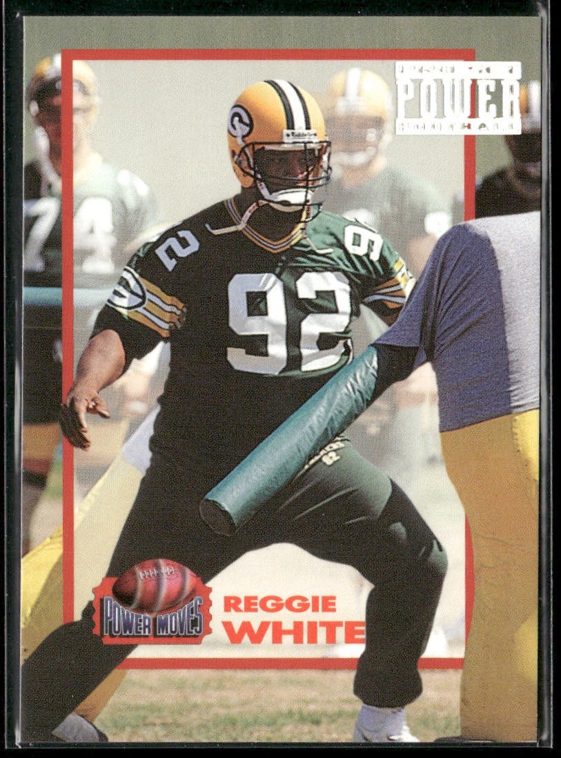 Reggie White Player Lot Bundle 10 Different Football Cards RW007 Eagles Packers front