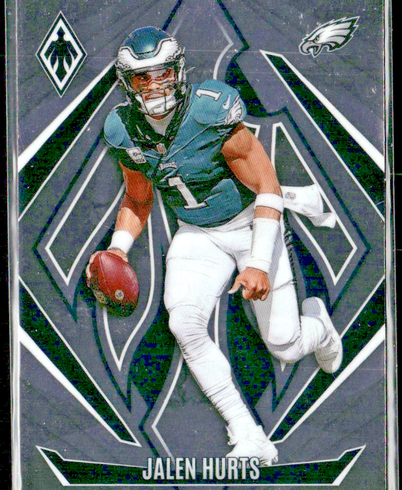 Jalen Hurts Player Lot Bundle 10 Different Football Cards JH003 Eagles front