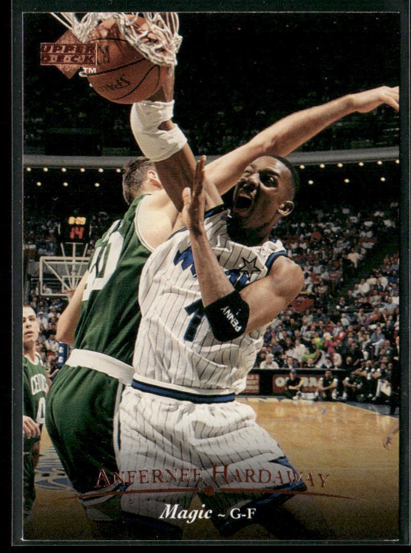 Anfernee "Penny" Hardaway Player Lot Bundle 10 Basketball Cards AH003 1 RC Magic back