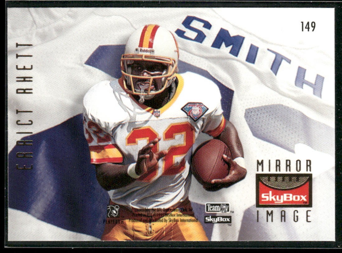Emmitt Smith Player Lot Bundle 10 Different Football Cards ES004 Cowboys back