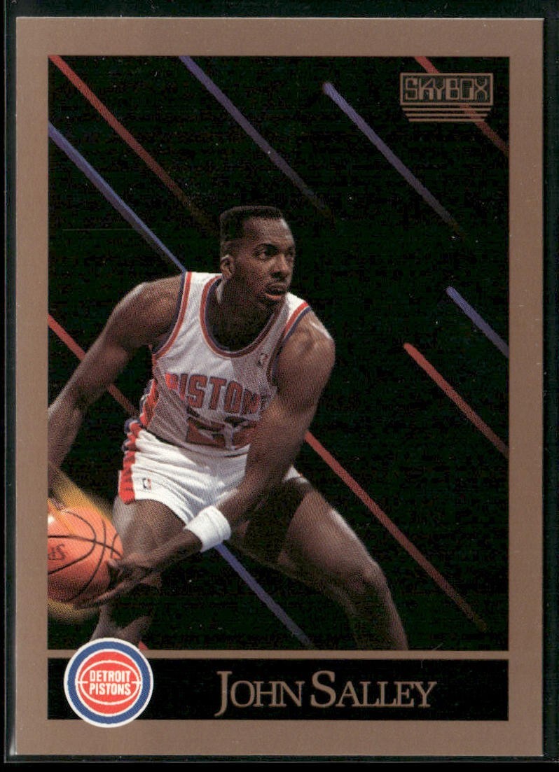 John Salley Player Lot Bundle 10 Basketball Cards JS002 Heat Pistons back