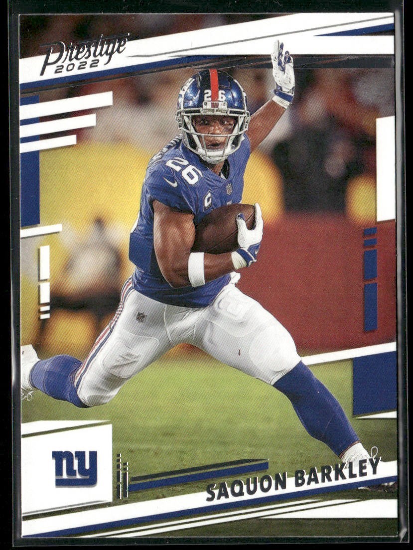 Saquon Barkley Player Lot Bundle 10 Different Football Cards SB001 Giants back