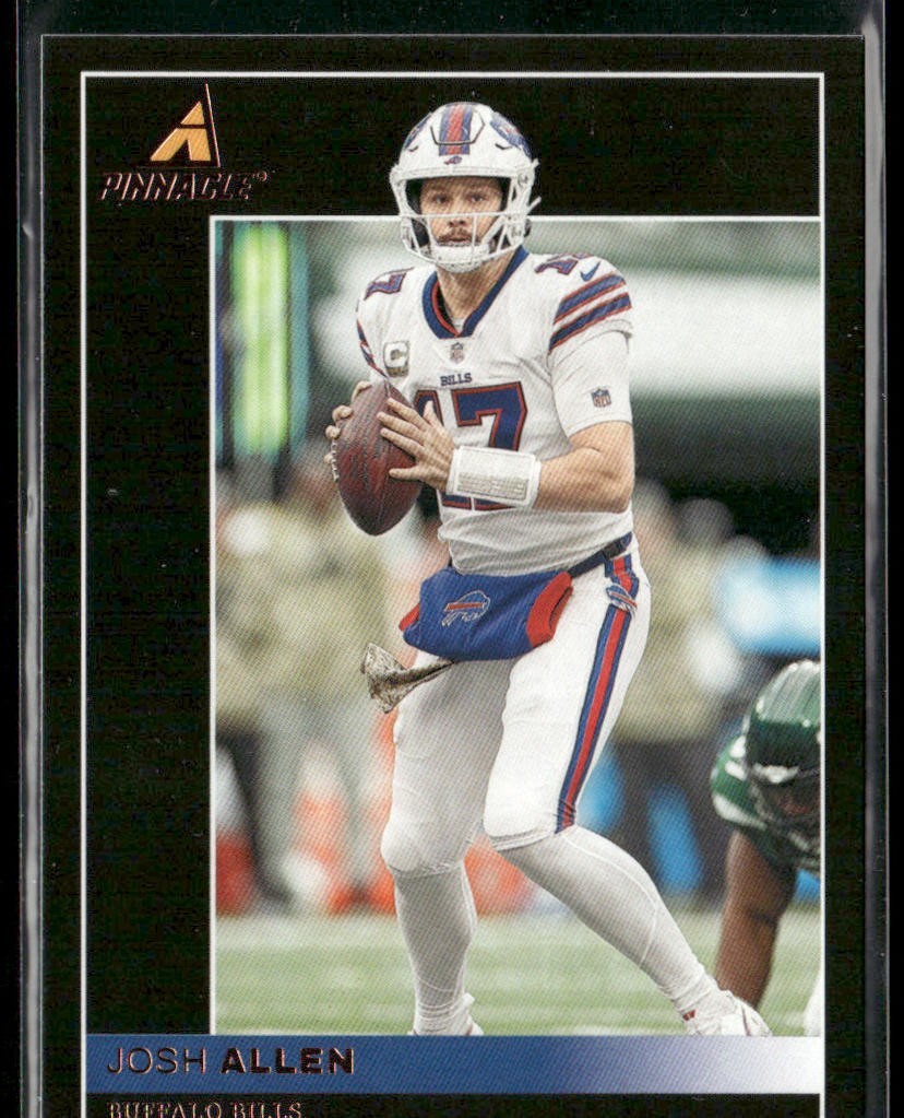 Josh Allen Player Lot Bundle 10 Different Football Cards JA001 Bills back