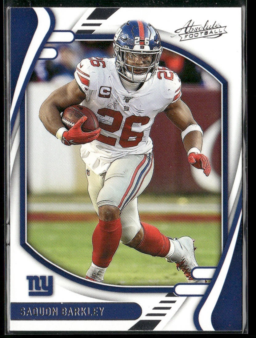 Saquon Barkley Player Lot Bundle 10 Different Football Cards SB002 Giants back