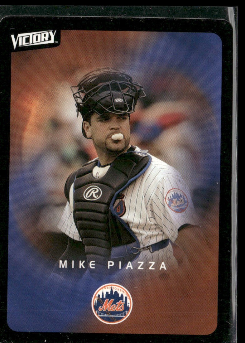 Mike Piazza Player Lot Bundle 10 Different Baseball Cards MP003 Dodgers Mets back