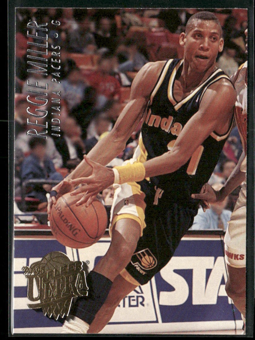 Reggie Miller Player Lot Bundle 10 Basketball Cards RM003 Pacers back