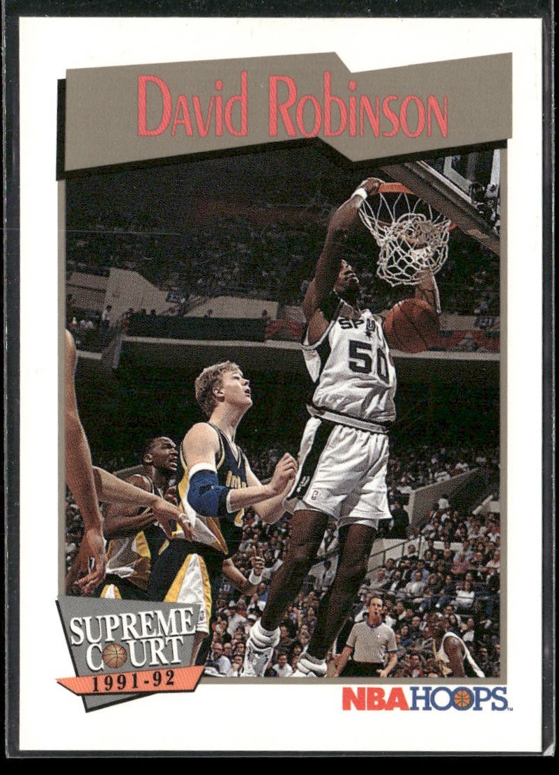 David Robinson Player Lot Bundle 10 Basketball Cards DR005 Spurs back