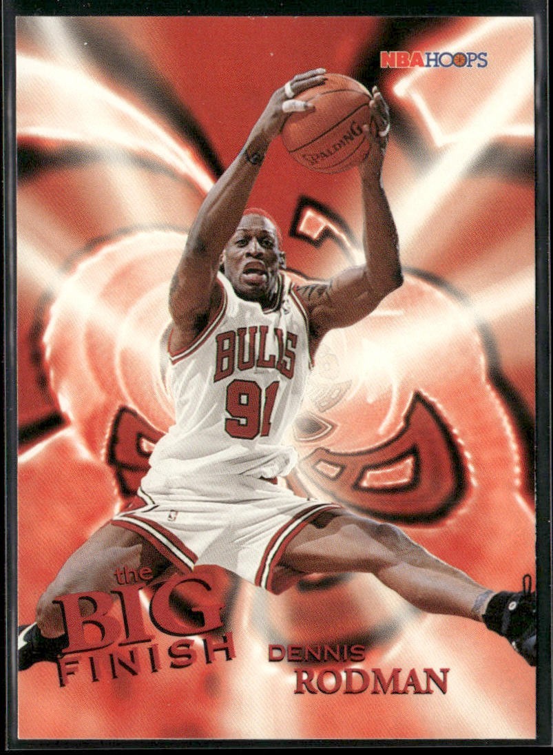 Dennis Rodman Player Lot Bundle 10 Basketball Cards DR001 Spurs Pistons Bulls back