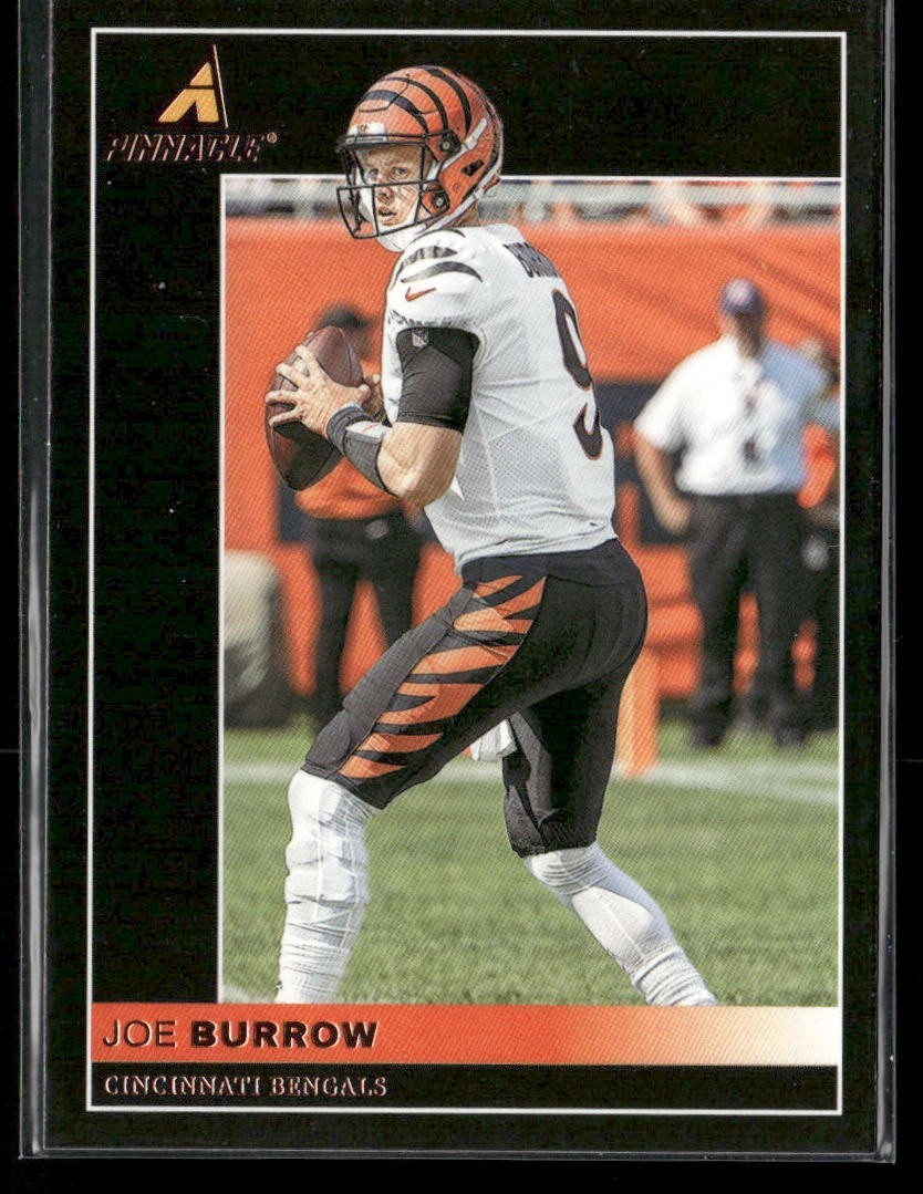 Joe Burrow Player Lot Bundle 10 Different Football Cards JB002 Bengals back