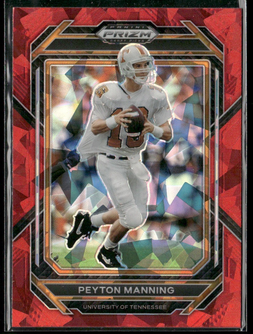 Peyton Manning Player Lot Bundle 10 Different Football Cards PM001 Colts back