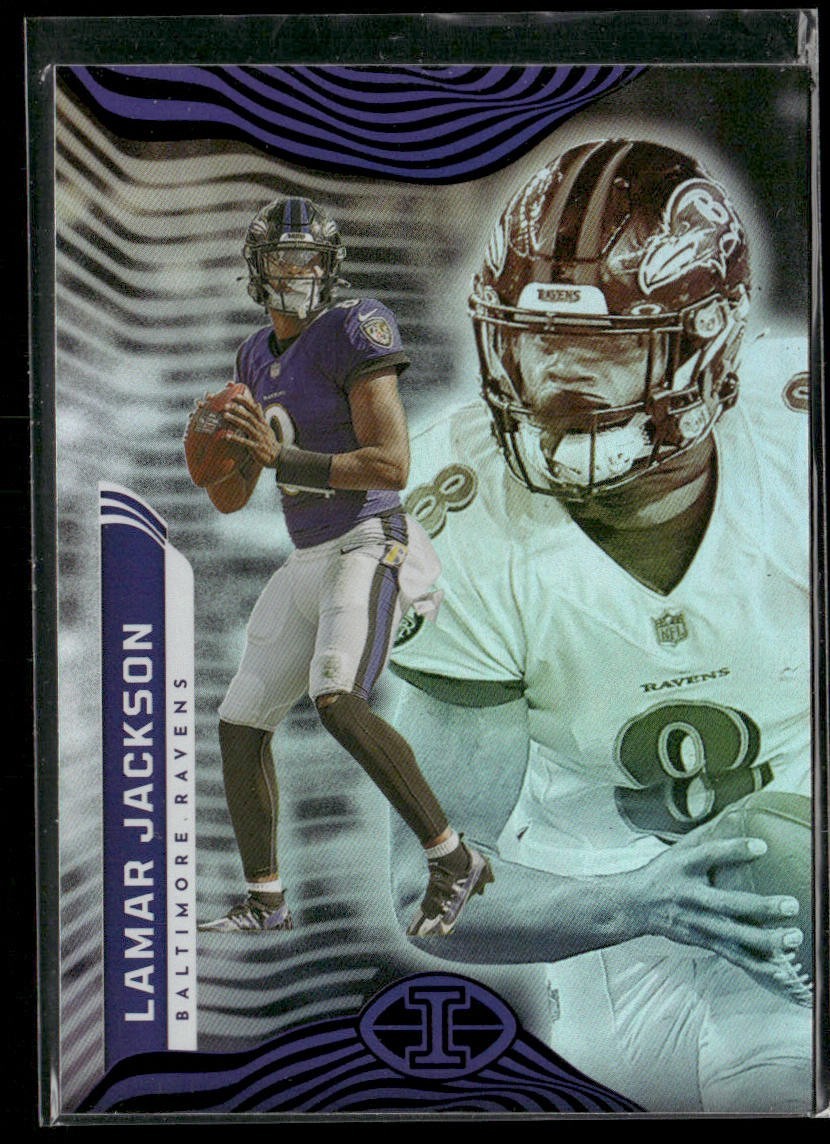 Lamar Jackson Player Lot Bundle 10 Different Football Cards LJ004 Ravens back