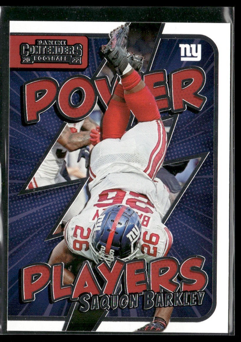 Saquon Barkley Player Lot Bundle 10 Different Football Cards SB001 Giants back