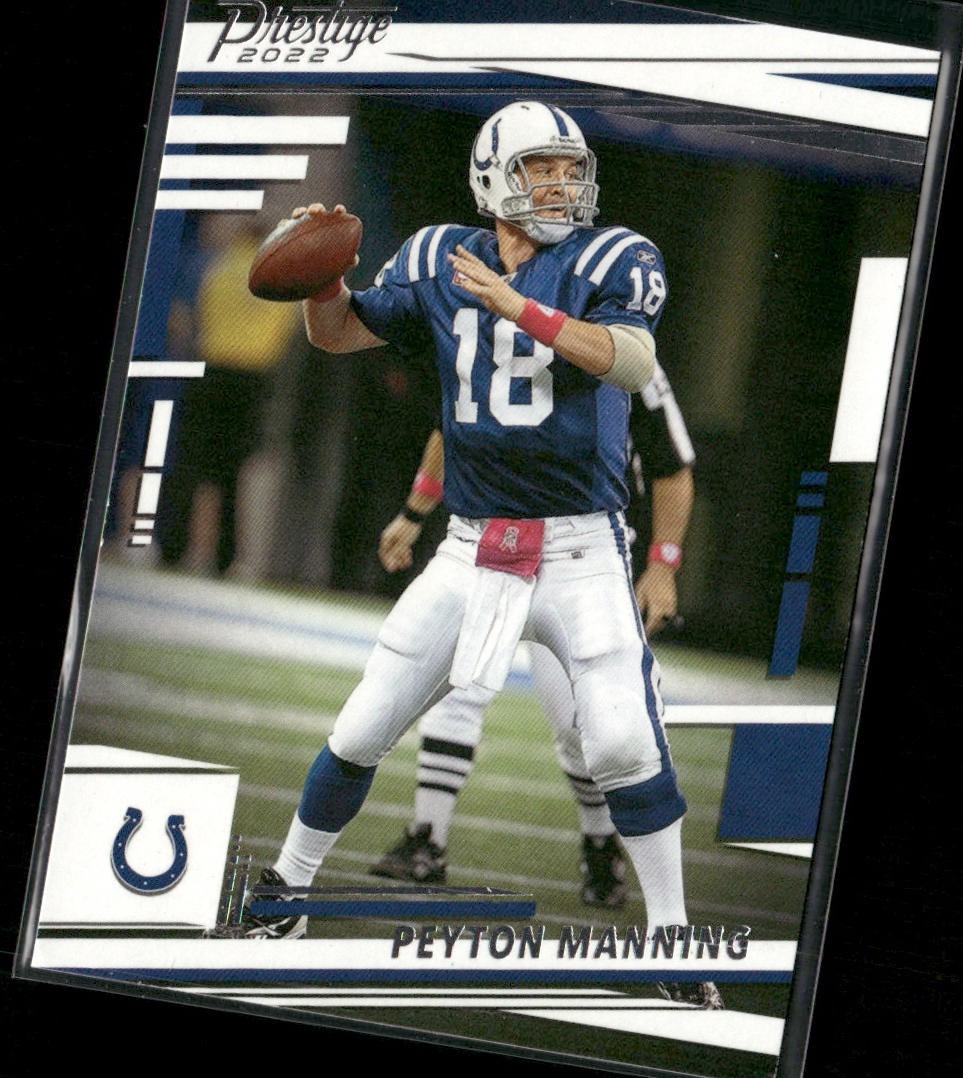 Peyton Manning Player Lot Bundle 10 Different Football Cards PM002 Colts back