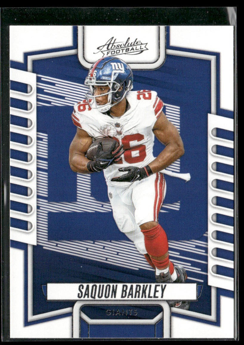 Saquon Barkley Player Lot Bundle 10 Different Football Cards SB001 Giants back