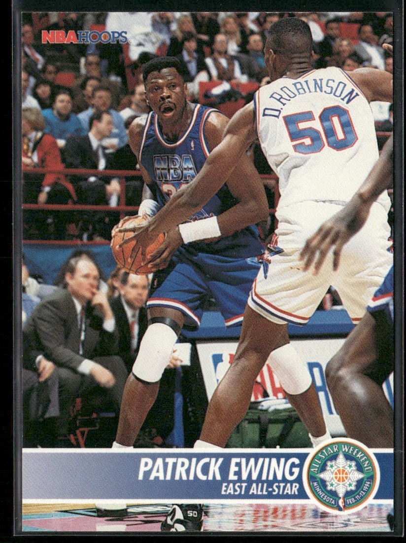Patrick Ewing Player Lot Bundle 10 Basketball Cards PE004 New York Knicks back